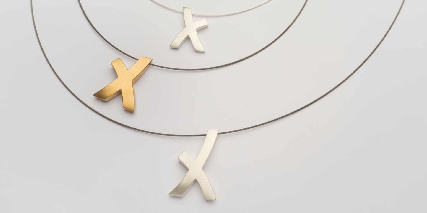 Gold und Silber Anhänger